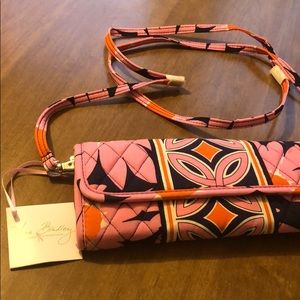 Vera Bradley Wallet with Shoulder Strap